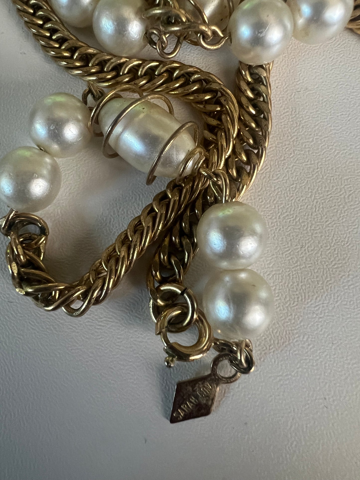 Sarah Coventry Faux Pearl Necklace