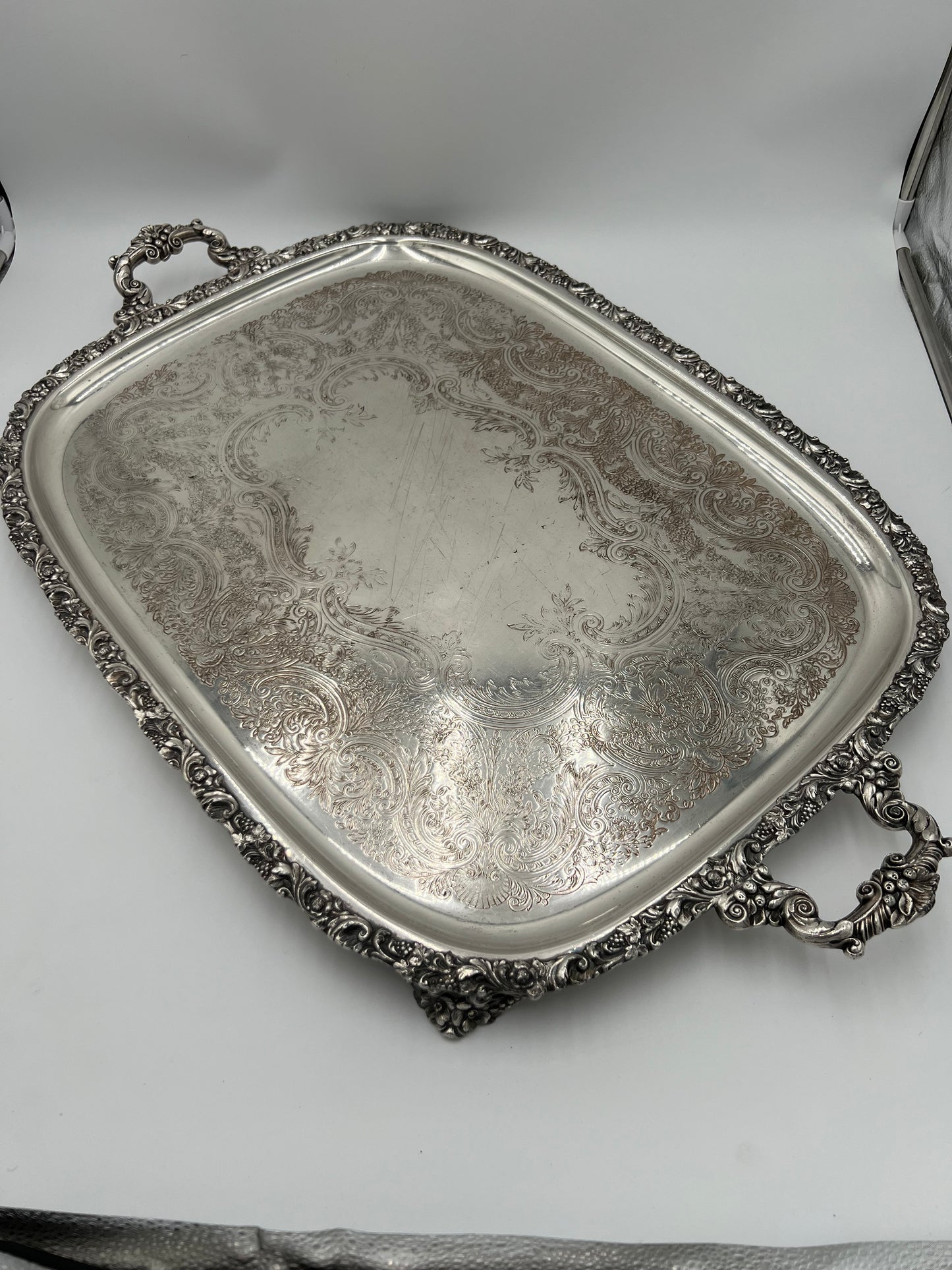 EG Webster Son/International Silver Co. Butler Tray
