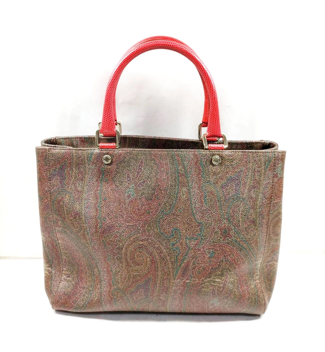 Etro Paisley Top Handle Bag