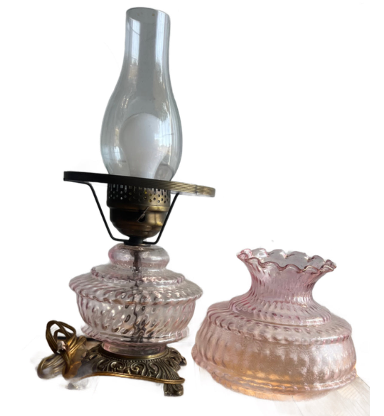 Hurricane Parlor Lamp