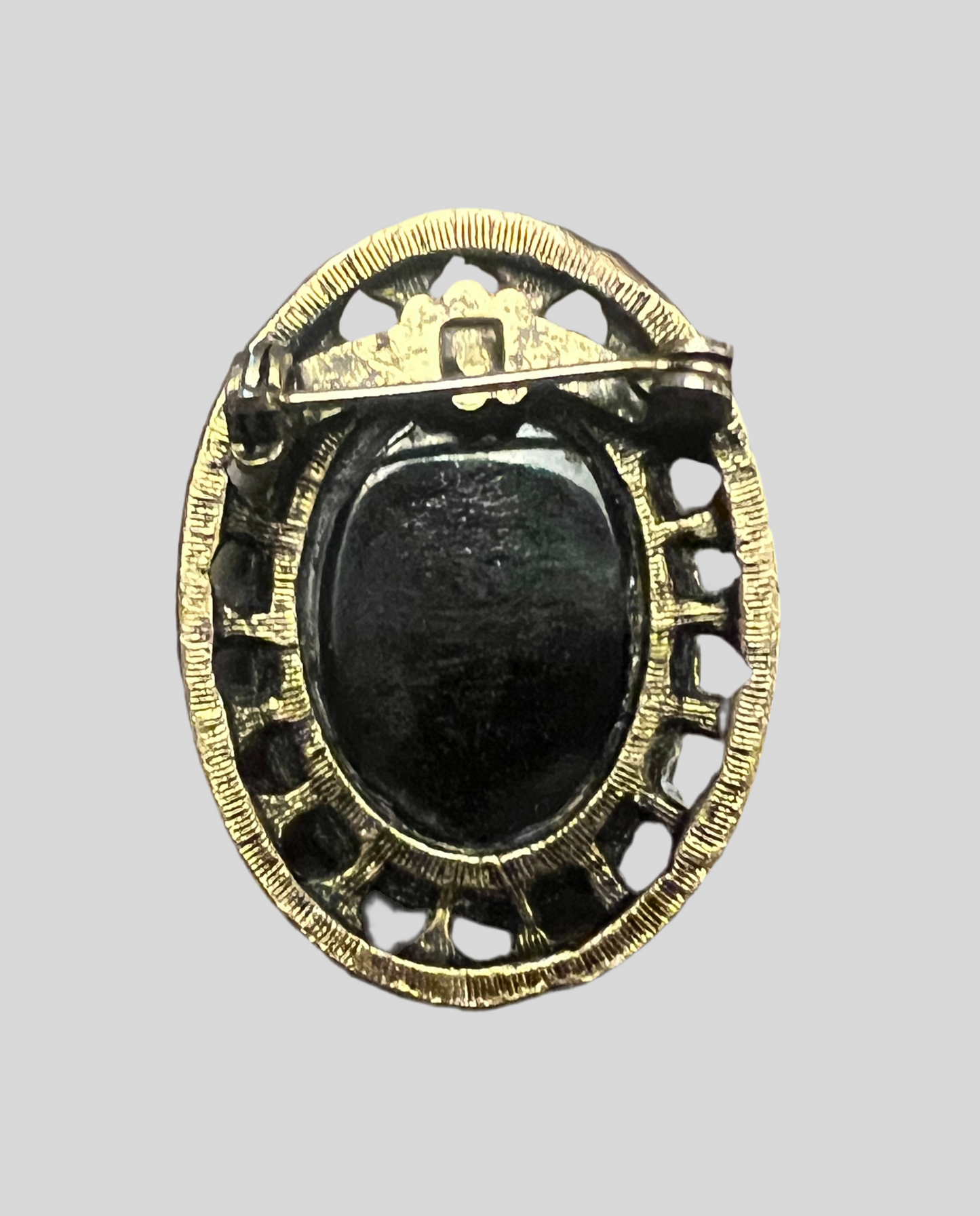 Victorian Style Mourning Brooch