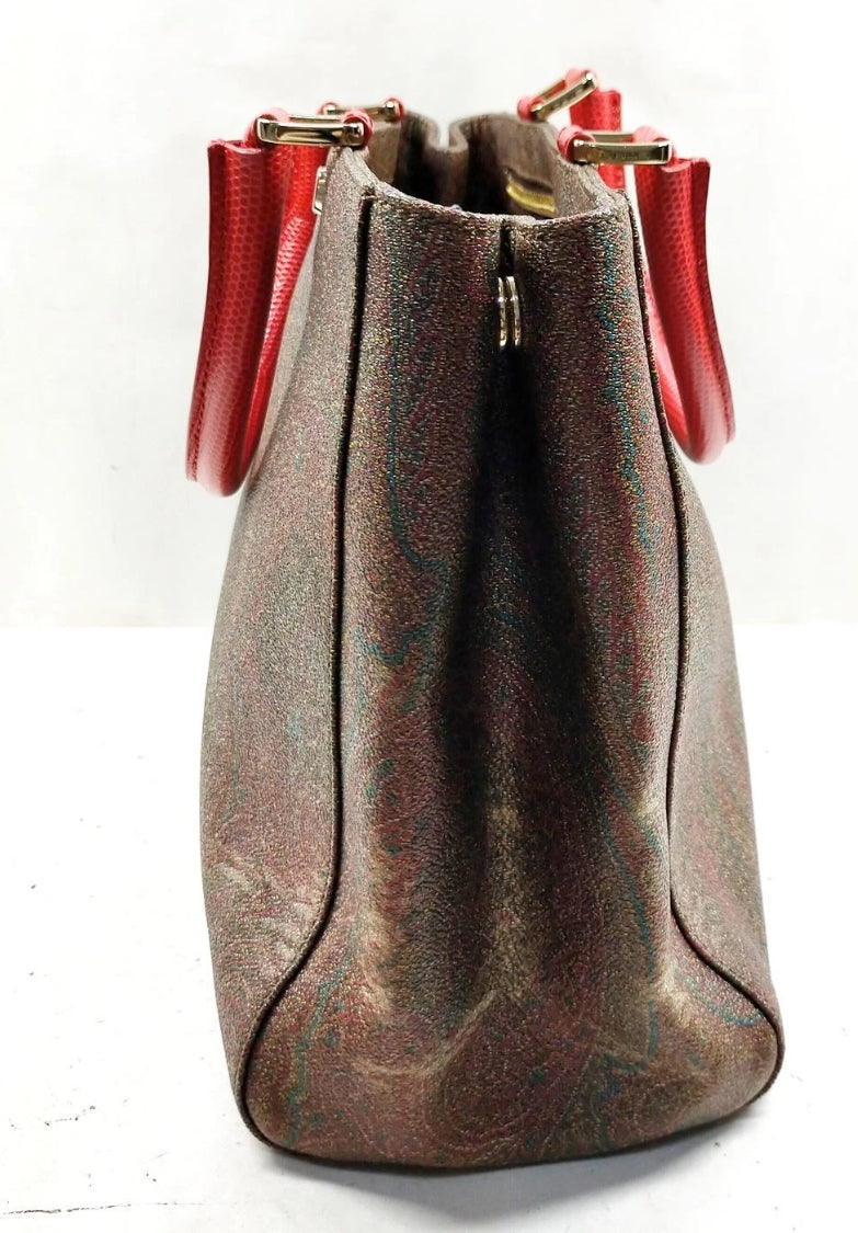 Etro Paisley Top Handle Bag