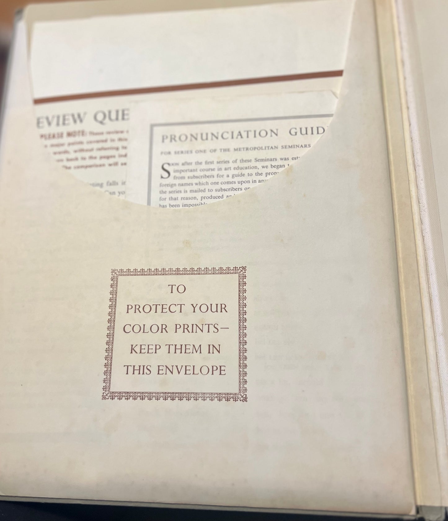 Metropolitan Seminars in Art, Portfolio 5: Composition as Pattern (1948) By: John Canaday