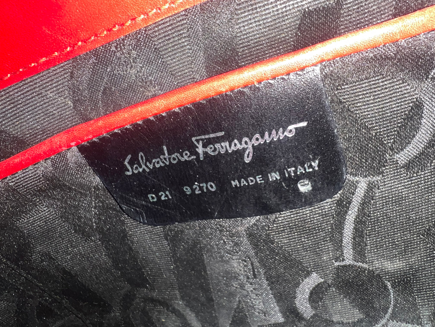 Ferragamo Leather Shoulder Bag