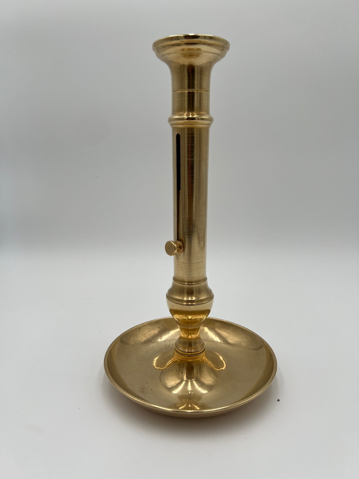 French 19th Century Brass Candle Holder