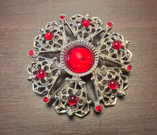 Sarah Coventry "Serenade" Starburst Brooch