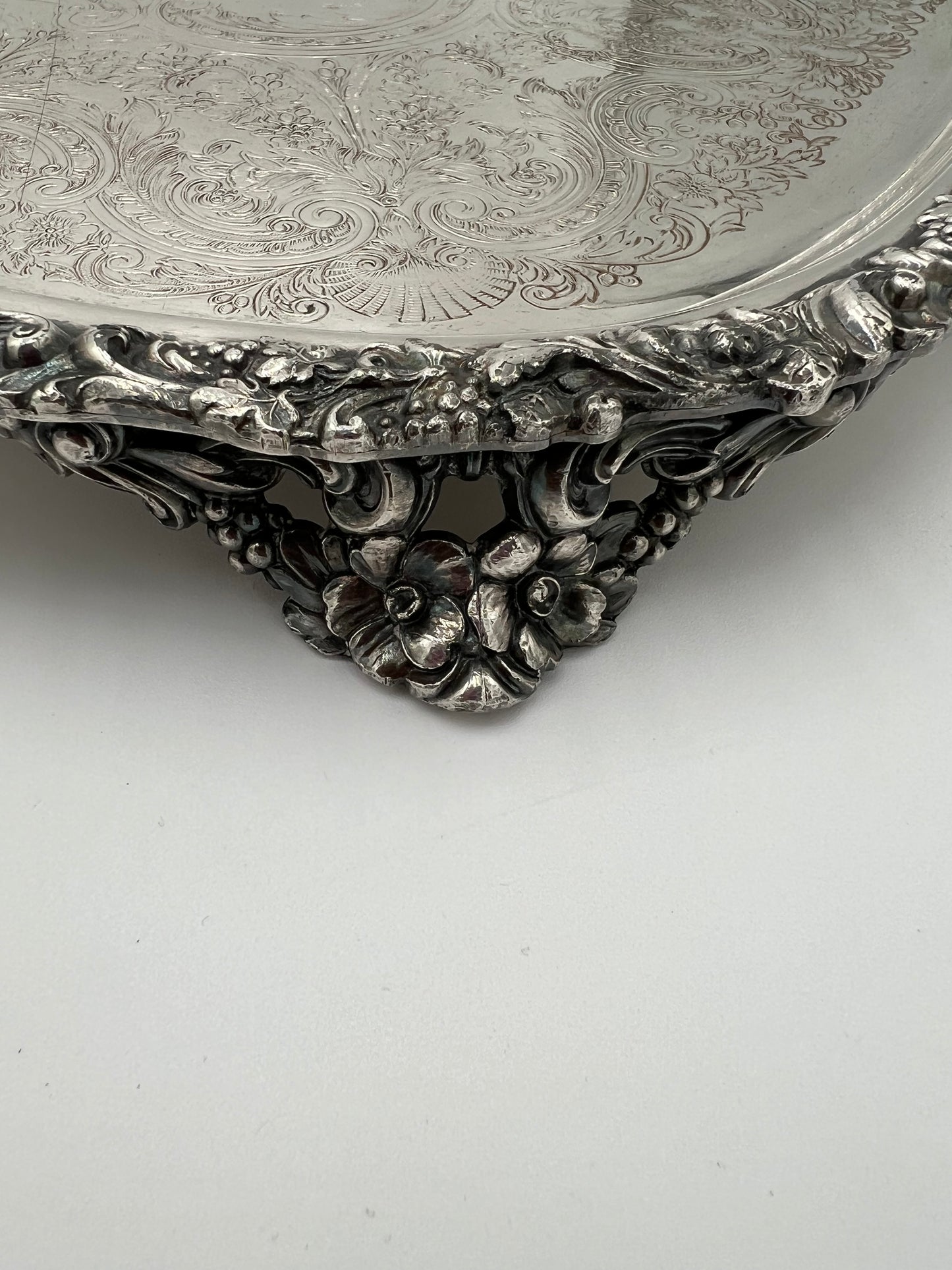 EG Webster Son/International Silver Co. Butler Tray