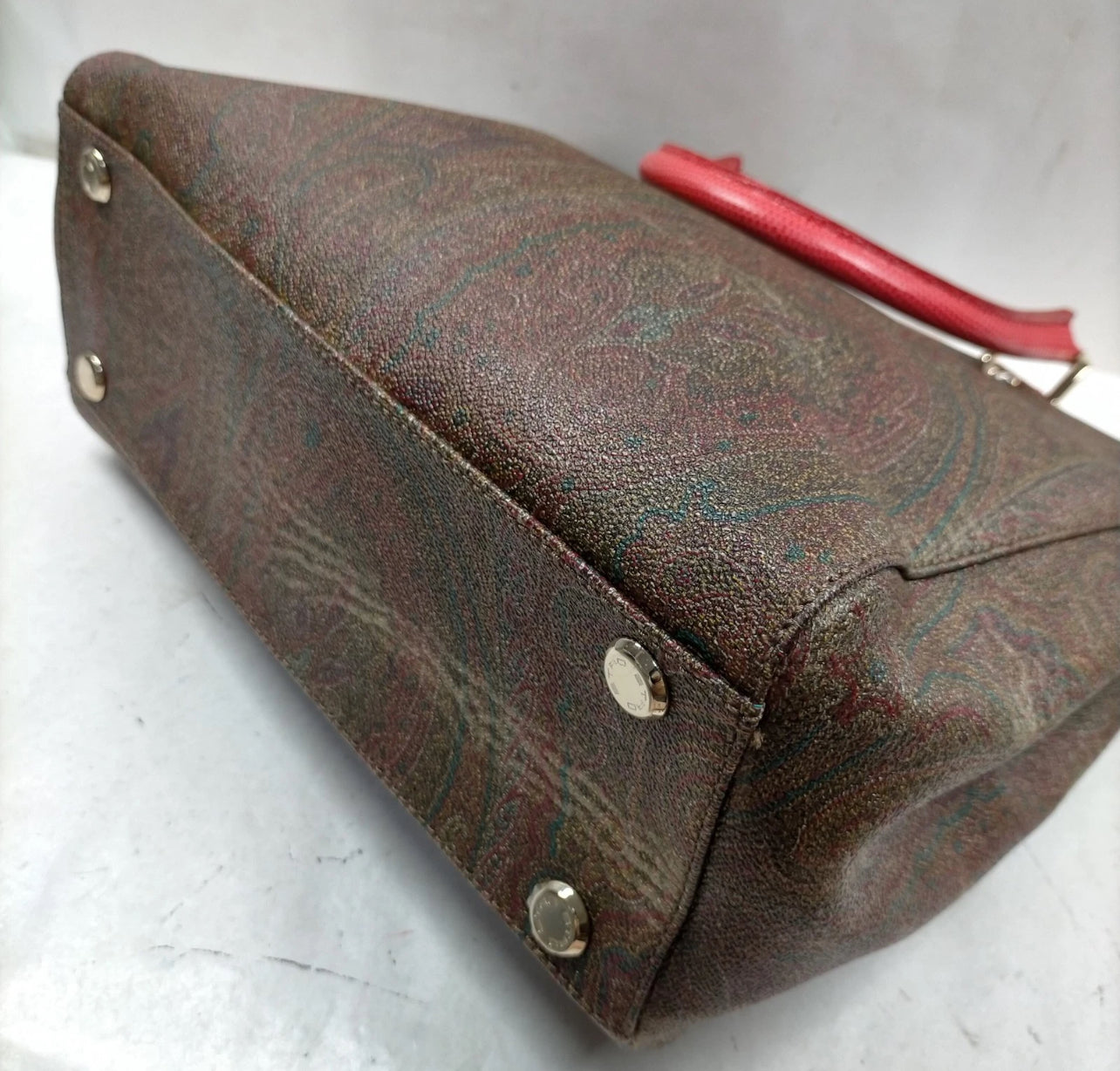 Etro Paisley Top Handle Bag