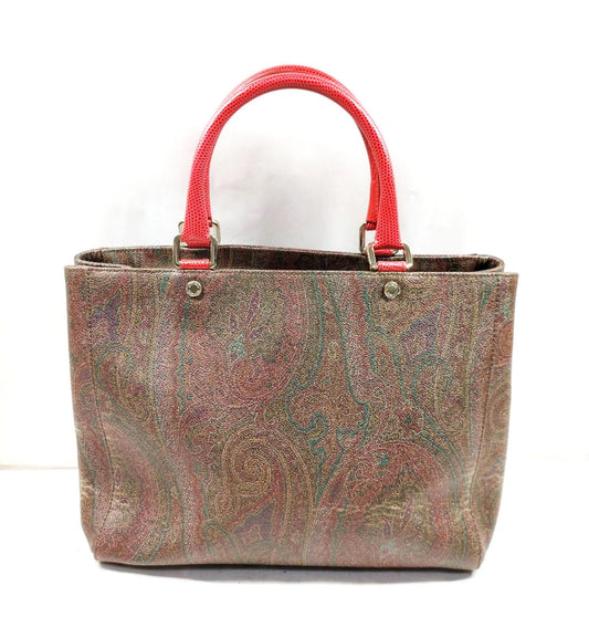 Etro Paisley Top Handle Bag