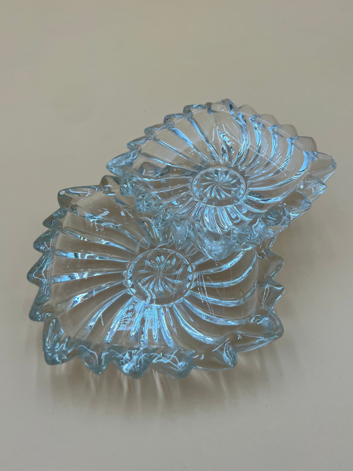 Vintage Crystal Trays