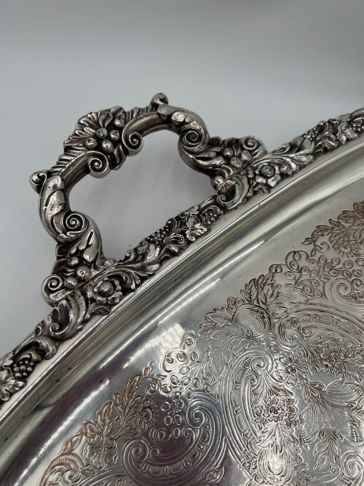 EG Webster Son/International Silver Co. Butler Tray