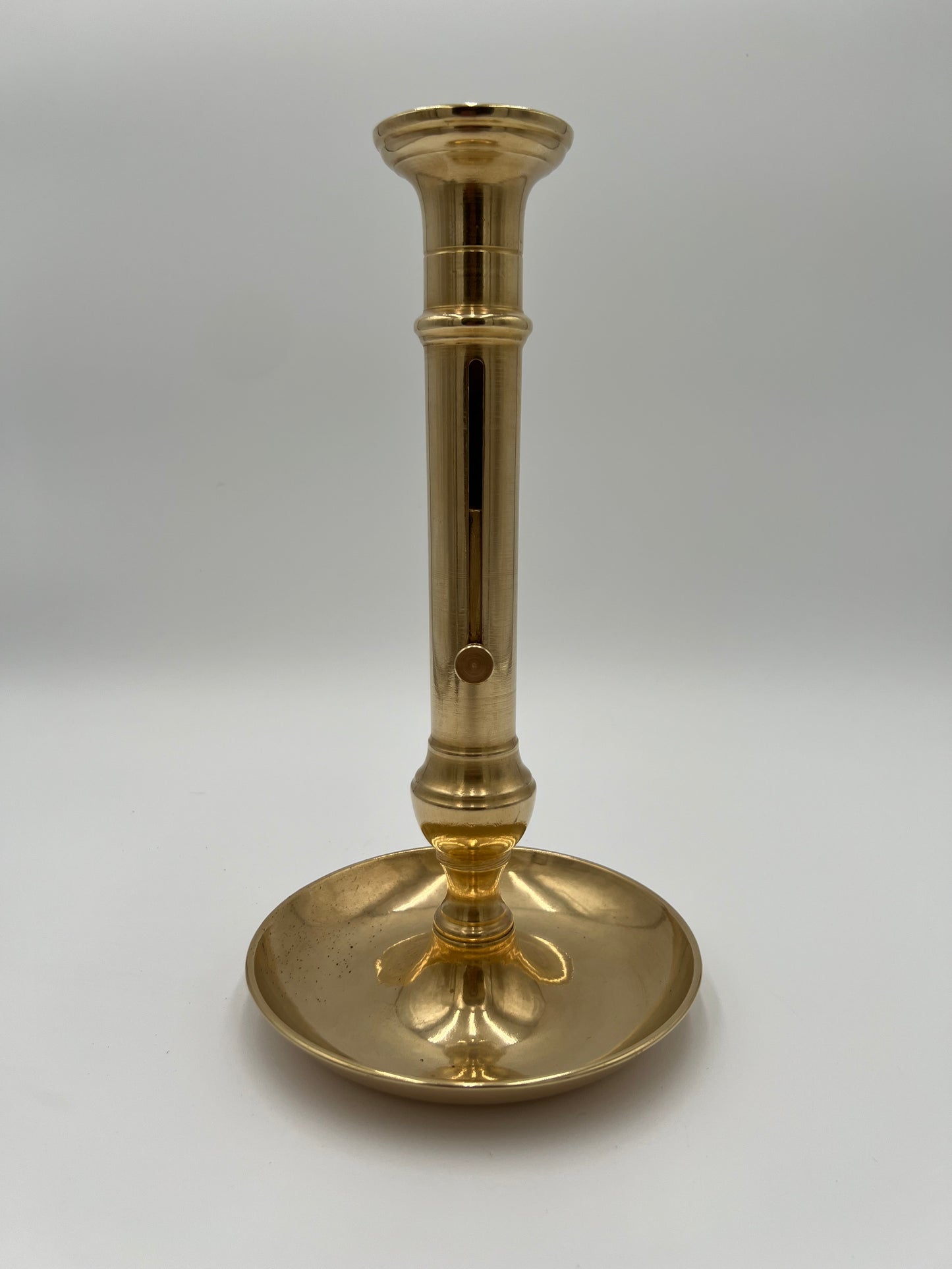 French 19th Century Brass Candle Holder