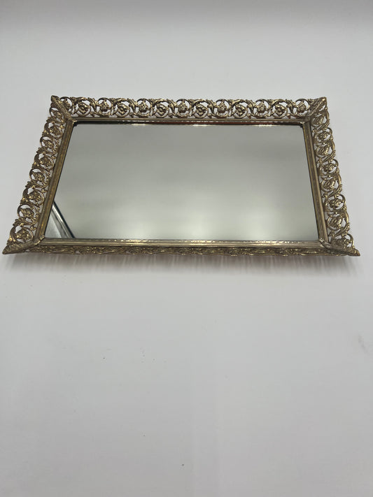 Mirrored Vanity Tray