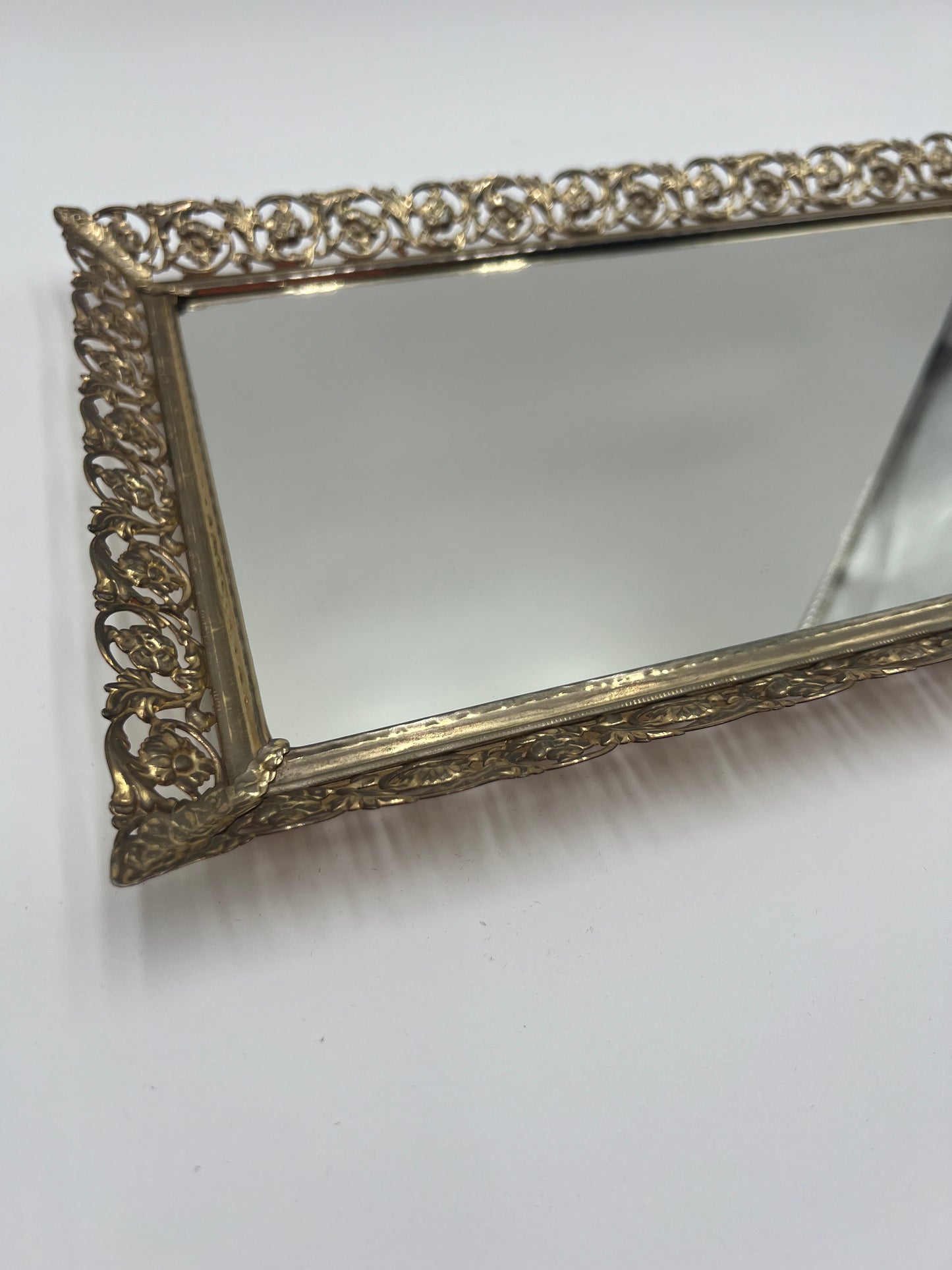 Mirrored Vanity Tray