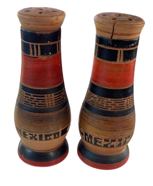 Wooden Salt & Pepper Shakers