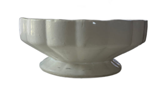 Vintage White Porcelain Planter
